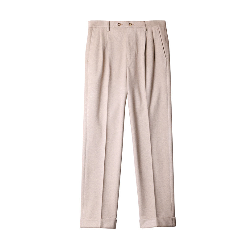 Angelo Double Button Pleated Trousers