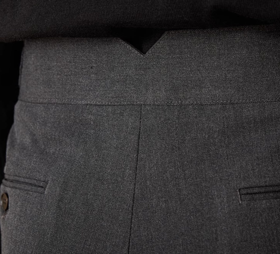 Lausanne Wool Blend Straight Fit Gurkha Trousers