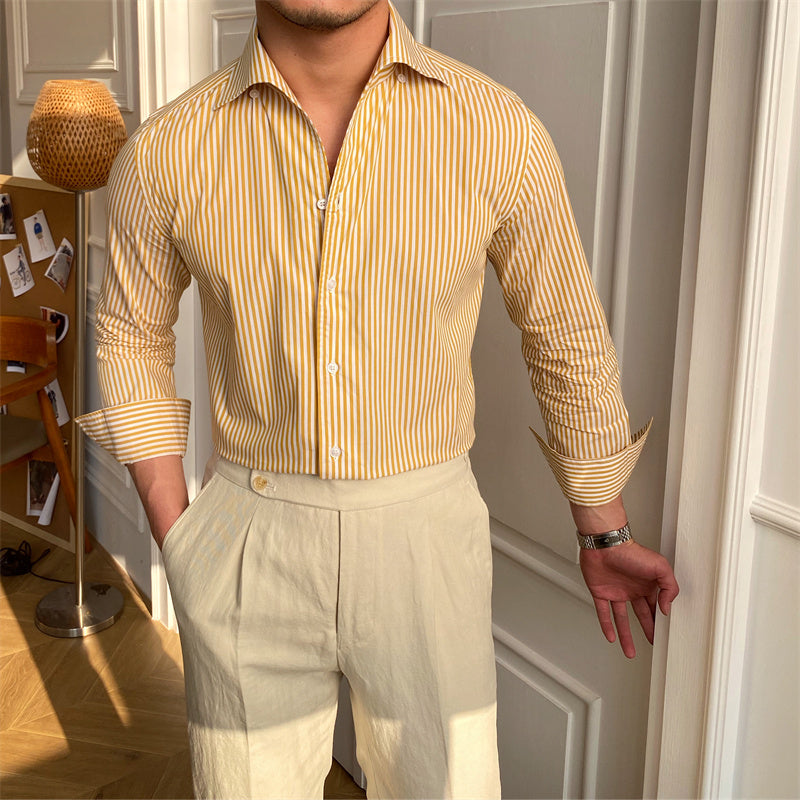 Limone Cotton Long Sleeve Shirt