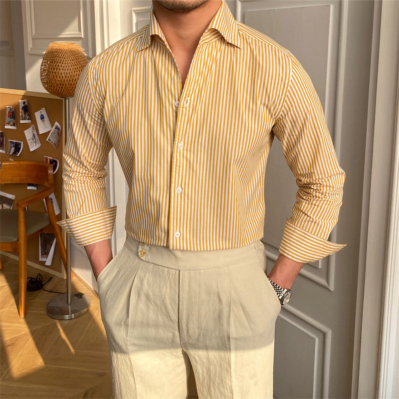 Limone Cotton Long Sleeve Shirt